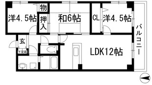 シャルマンコートの物件間取画像